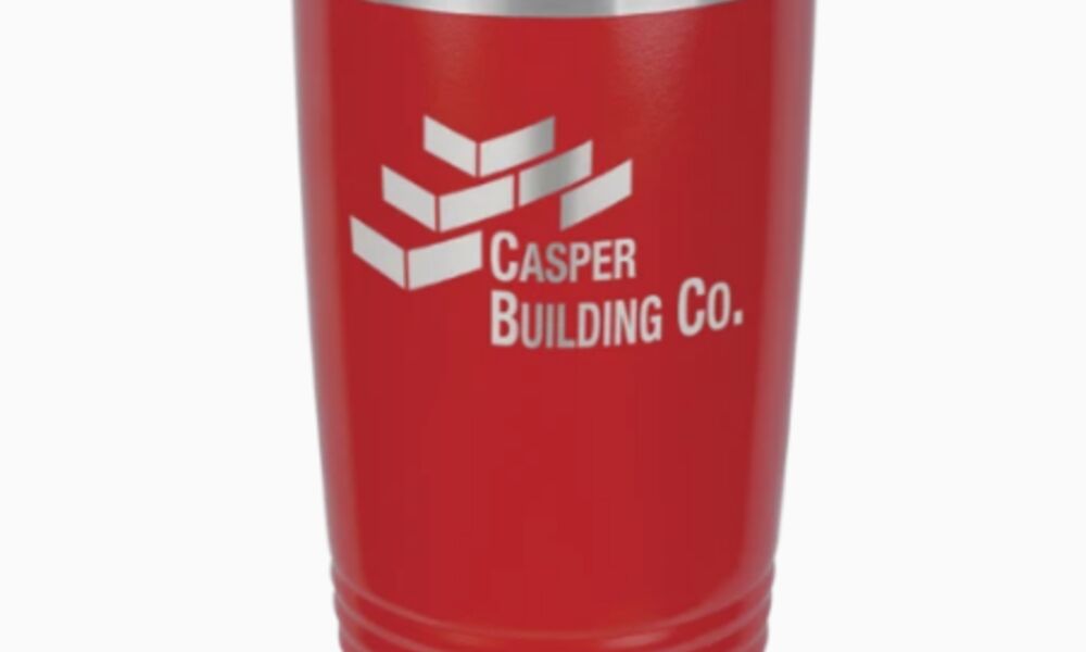 20 oz. Stainless Steel Tumbler w/Clear Lid Thumbnail